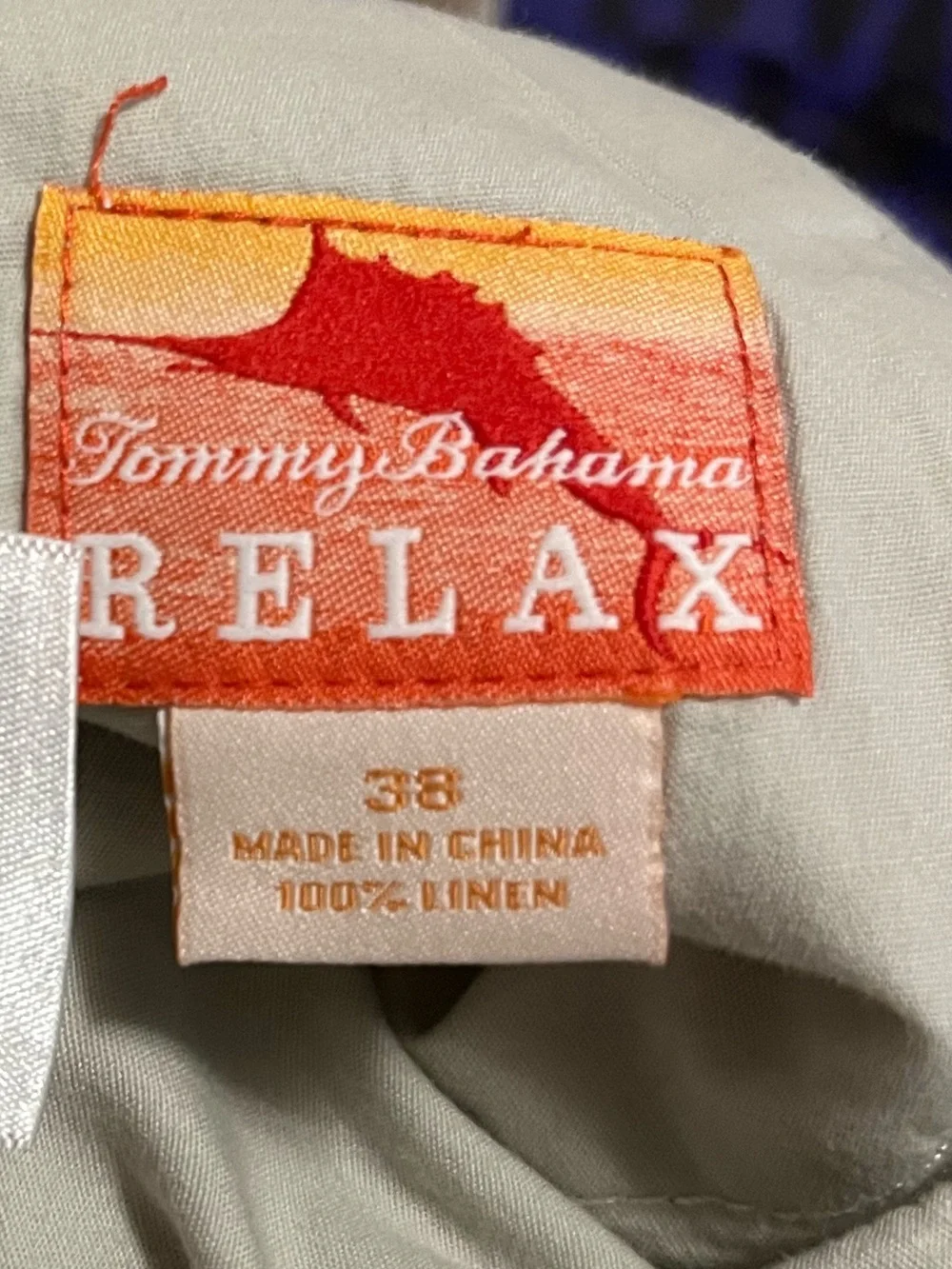 Tommy Bahama relax Men's Summer Linen Shorts - Cream 38